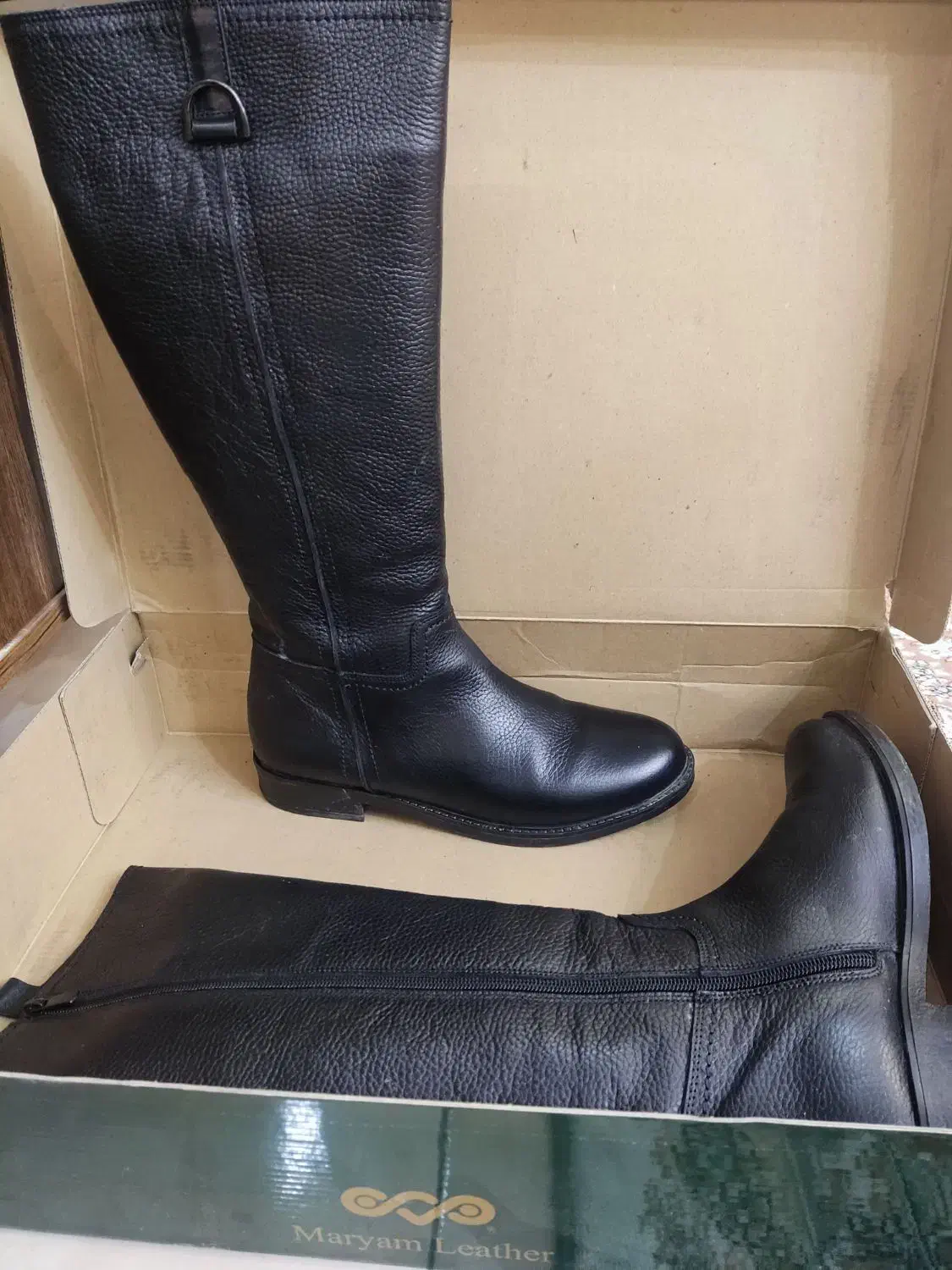 چکمه زنانه چرم مریم|کیف، کفش، کمربند|کرج, کوی امامیه|دیوار