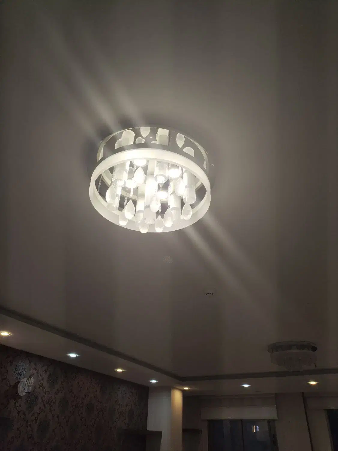 لوستر سقفی 2 عدد|لوستر و چراغ آویز|اصفهان, وحید|دیوار