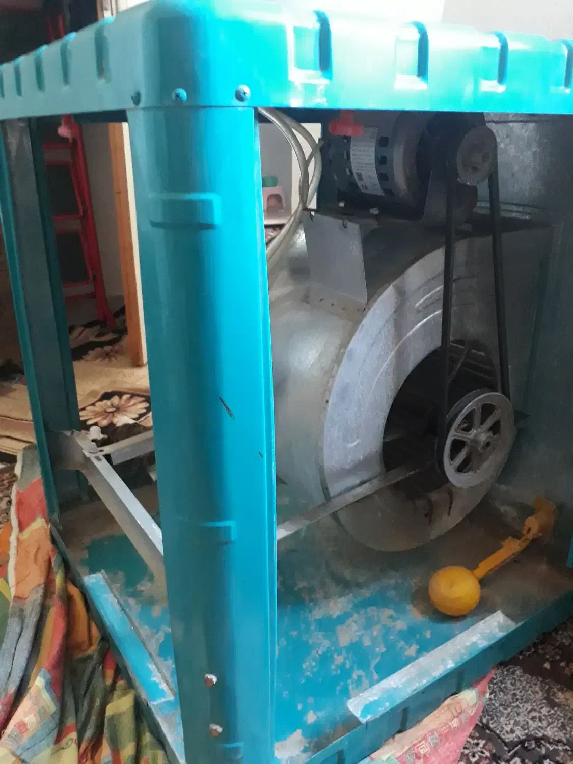 کولر آبی ۳۵۰۰ ،موتور موتوژن و بدنه قالوانیزه|کولر آبی|محمدیه-قزوین, |دیوار