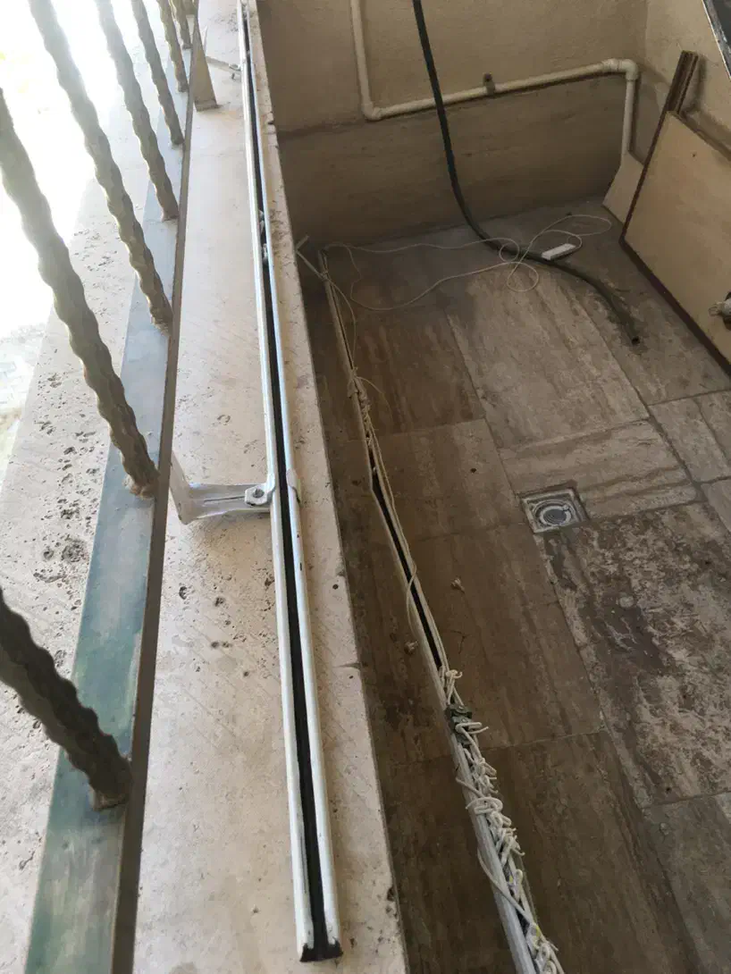 دوعدد چوب پرده در حد نو|پرده، رانر، رومیزی|بیجار, |دیوار