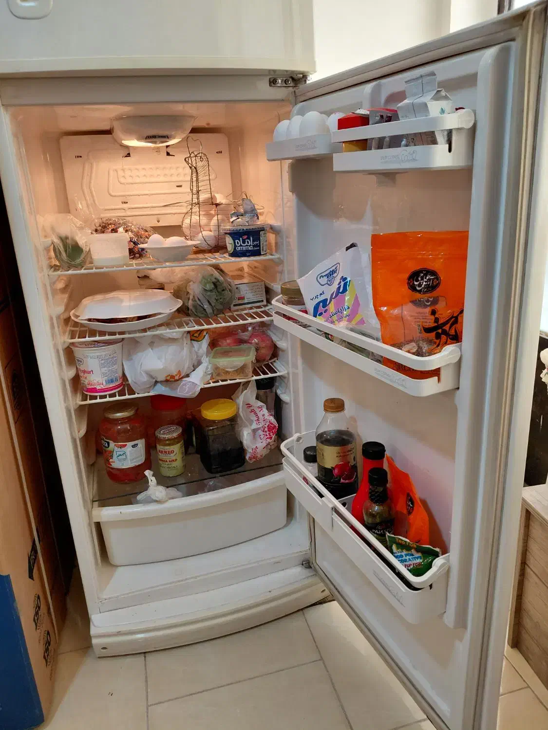 یخچال و فریزر برند سایوان موتور سامسونگ کره ای|یخچال و فریزر|مشهد, الهیه|دیوار