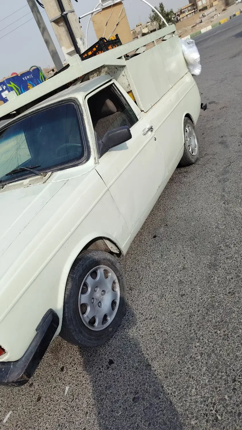 پیکان وانت مدل 87 دوگانه فابریک|خودرو سواری و وانت|قم, چهل درخت|دیوار