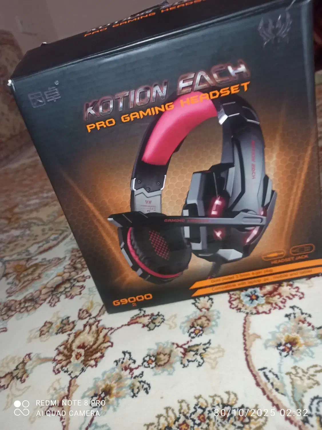 هدفون گیمینگ فول گیمینگ|لوازم جانبی موبایل و تبلت|سردشت, |دیوار