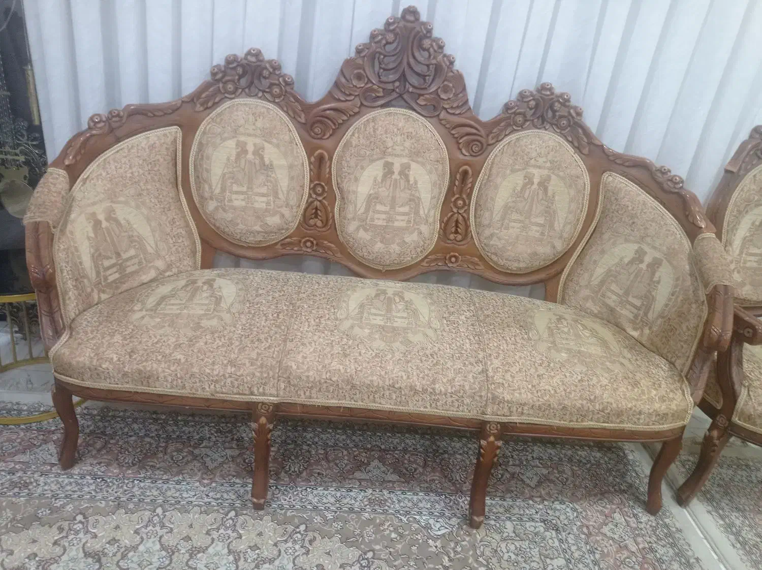 مبل سلطنتی|مبلمان خانگی و میز عسلی|مبارکه, |دیوار