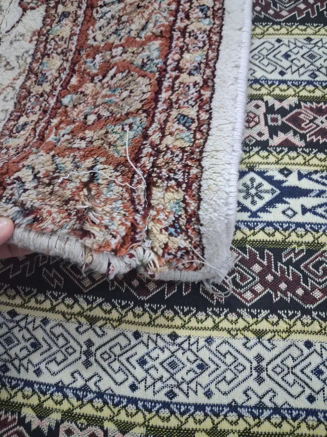 قالیچه|فرش|قزوین, |دیوار