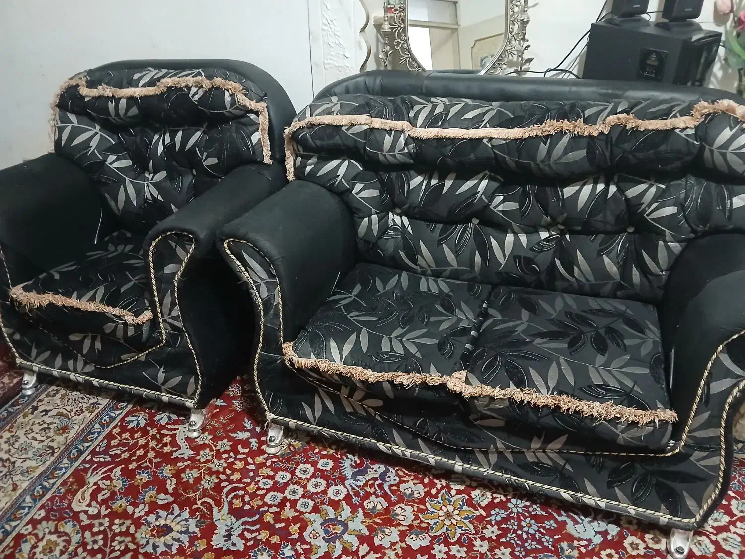 مبل ۷ نفره|مبلمان خانگی و میز عسلی|مراغه, |دیوار