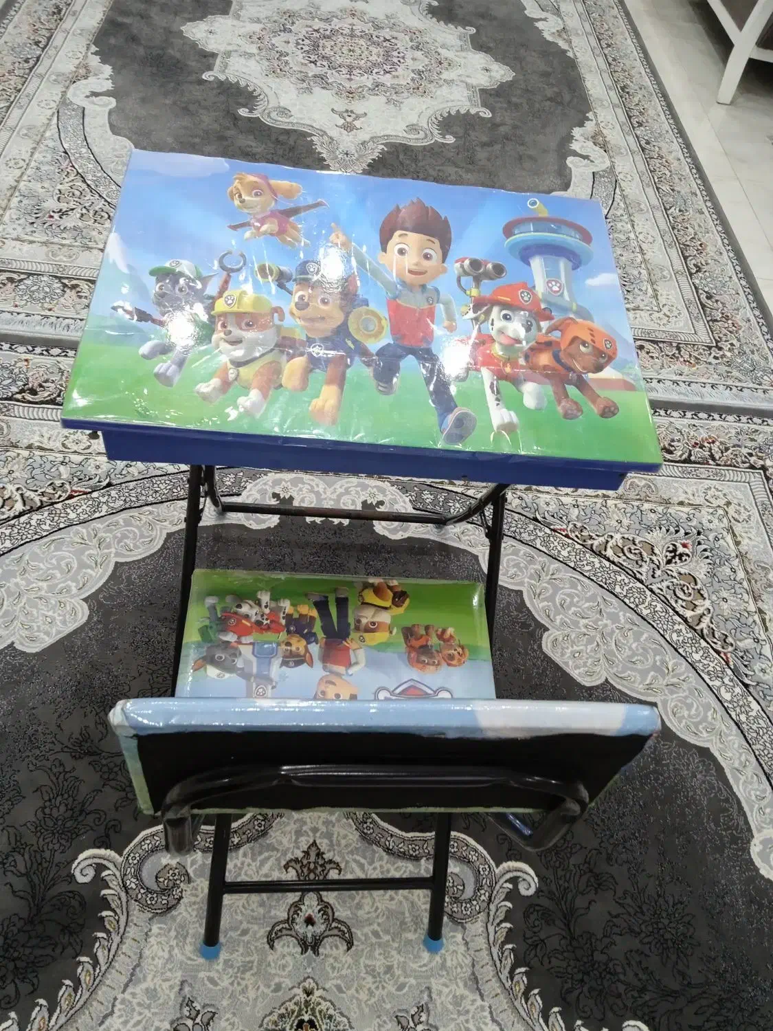 میز تحریر با صندلی|میز تحریر و کامپیوتر|سنگر, |دیوار