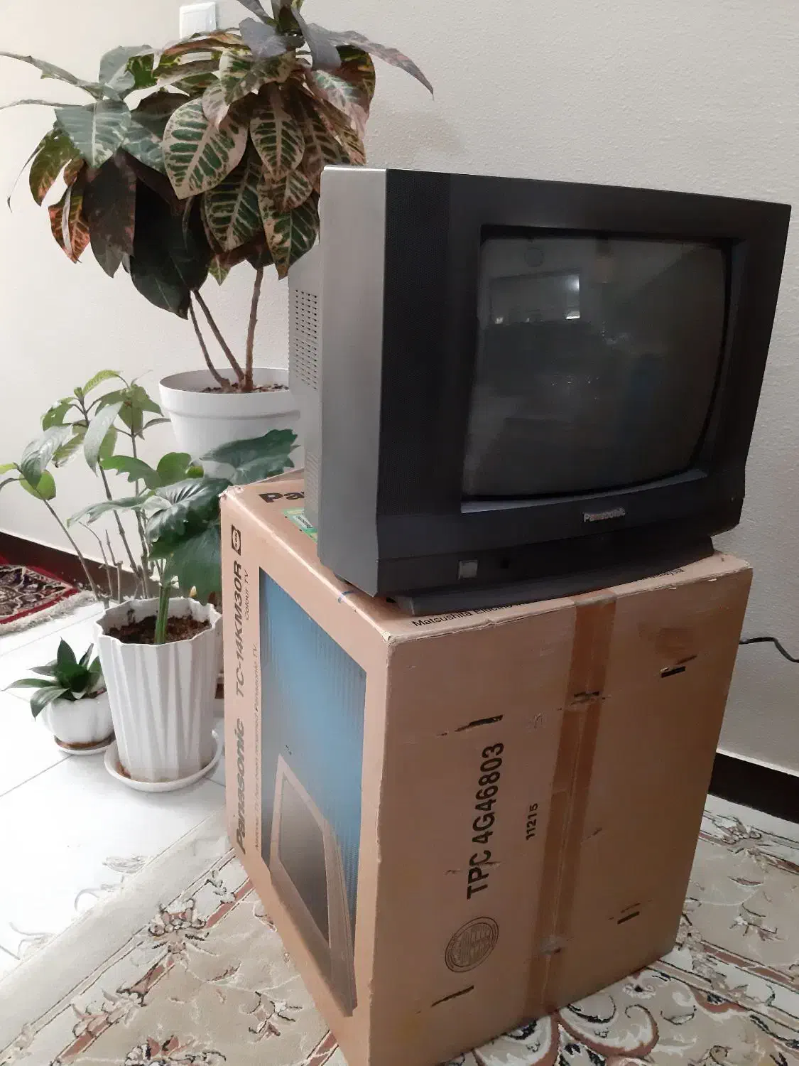 تلویزیون پاناسونیک ۱۴ اینچ|تلویزیون و پروژکتور|شاهین‌شهر, حافظ جنوبی|دیوار