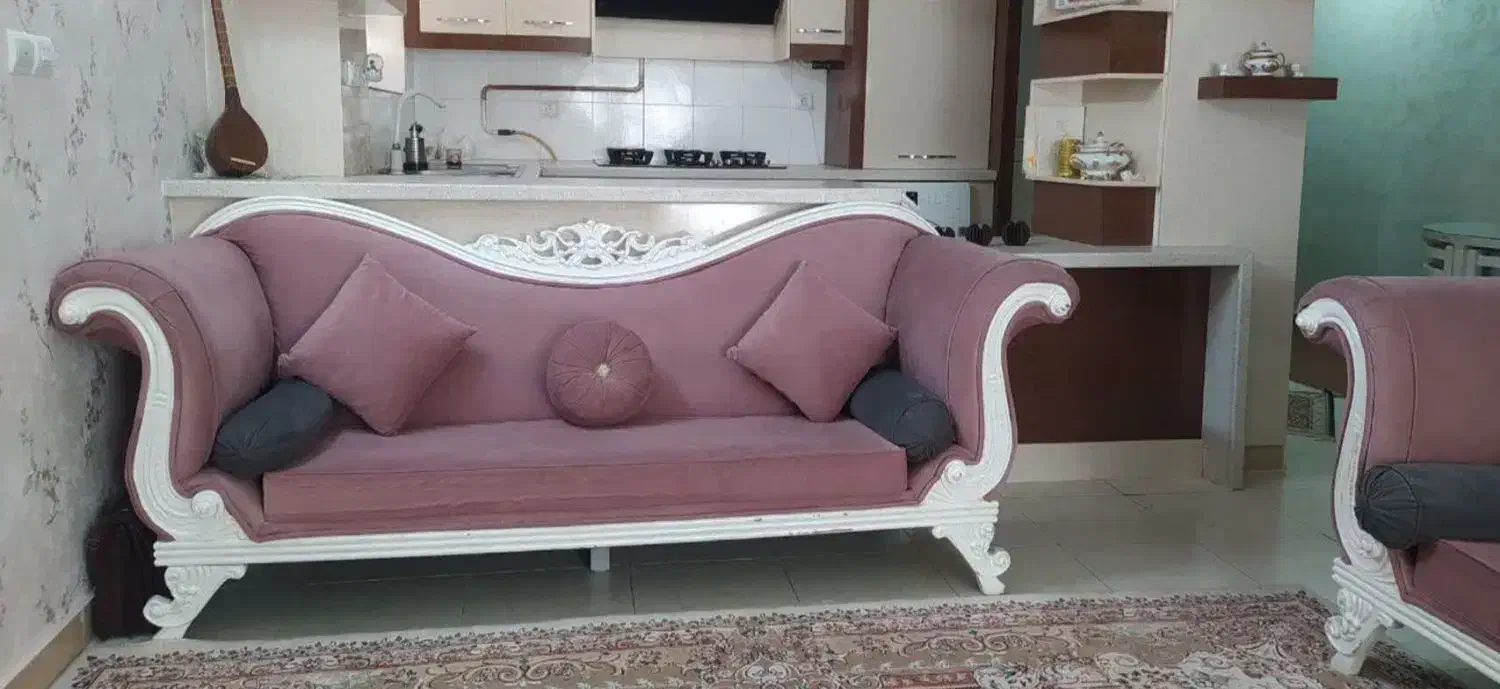 فروش مبل ۷نفره|مبلمان خانگی و میز عسلی|بندر ترکمن, |دیوار