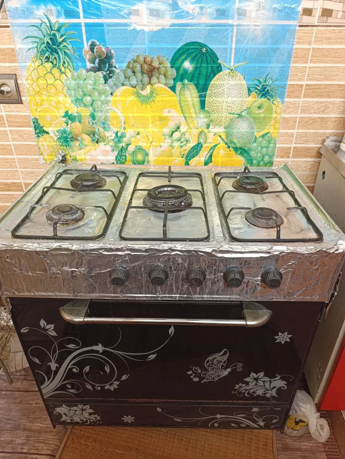 اجاق گاز پنج شعله|اجاق گاز و لوازم برقی پختوپز|لامرد, |دیوار