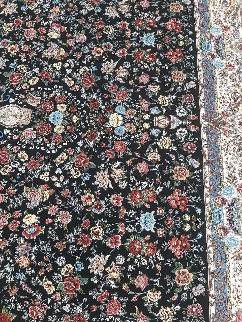 فرش۶متری نو ۲ عددسورمه ای رنگ|فرش|مشکیندشت, |دیوار