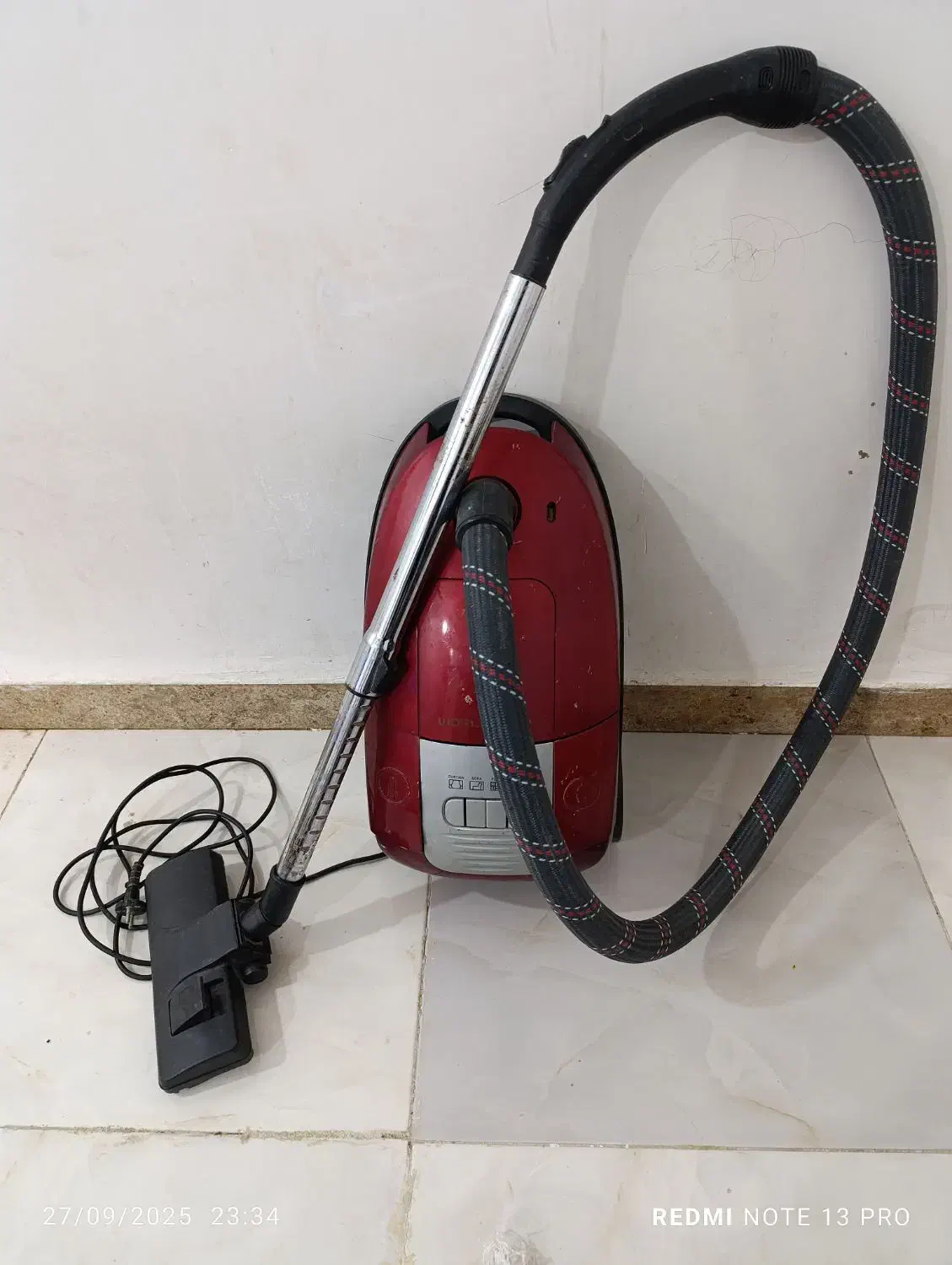 جاروبرقی ورلد استار ۱۷۰۰ وات|جاروبرقی، جارو شارژی، بخارشو|اهواز, کوی علوی|دیوار
