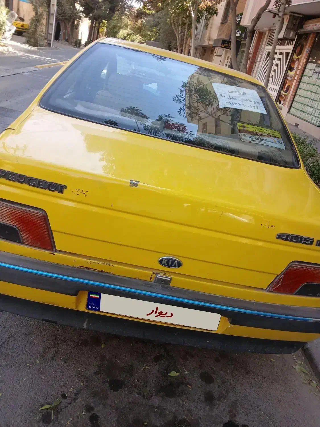 پژو ۴۰۵ تاکسی ۹۰|خودرو سواری و وانت|اصفهان, برازنده|دیوار