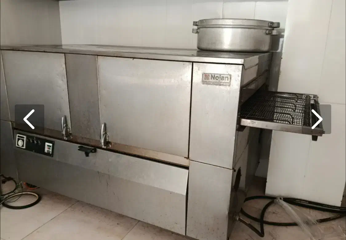 فر پیتزا نوژن دهنه ۹۰یا ۱۰۰|کافی‌شاپ و رستوران|نور, |دیوار