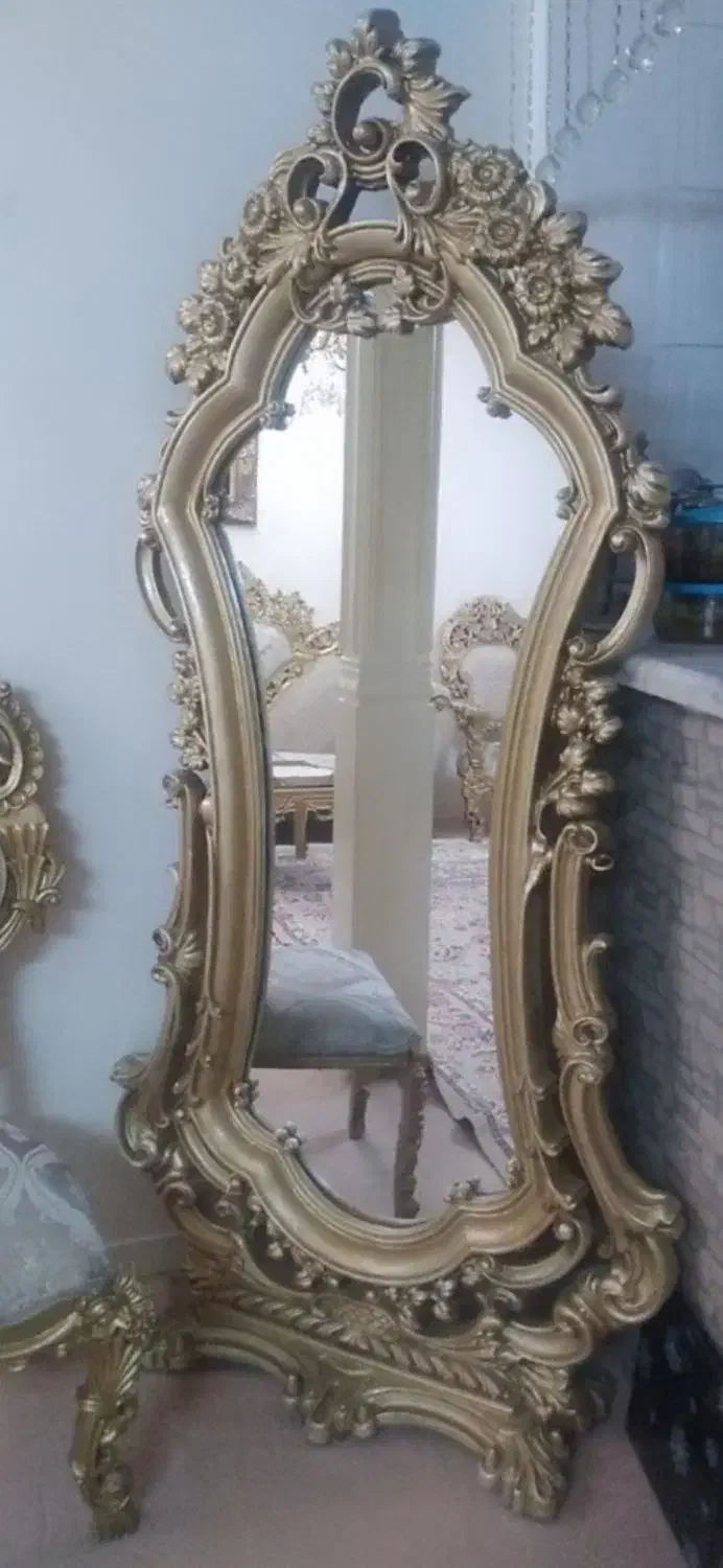 آیینه قدی سلطنتی طلایی|آینه|ورامین, ورامین|دیوار