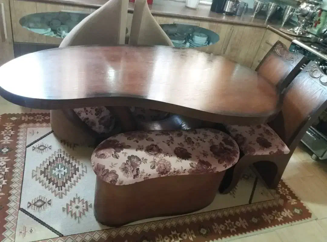 فروش ناهار خوری شش نفره|میز و صندلی غذاخوری|گلپایگان, |دیوار