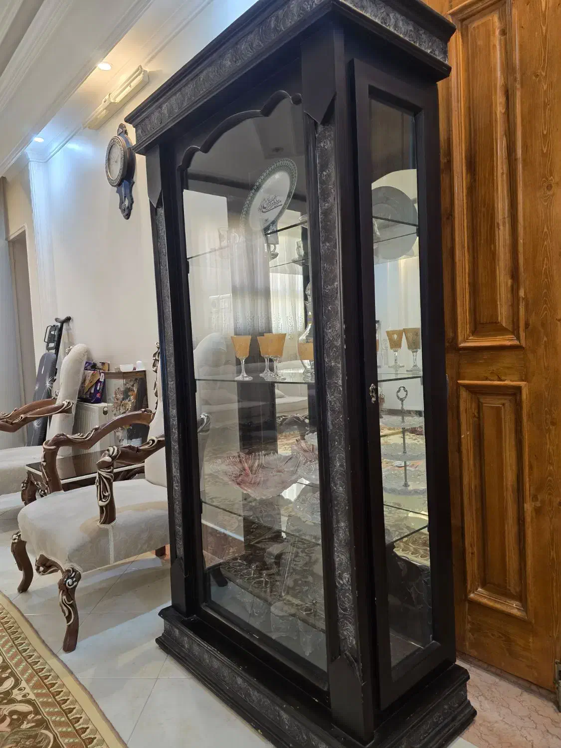 بوفه چوبی|بوفه، ویترین، کنسول|قم, بکایی|دیوار