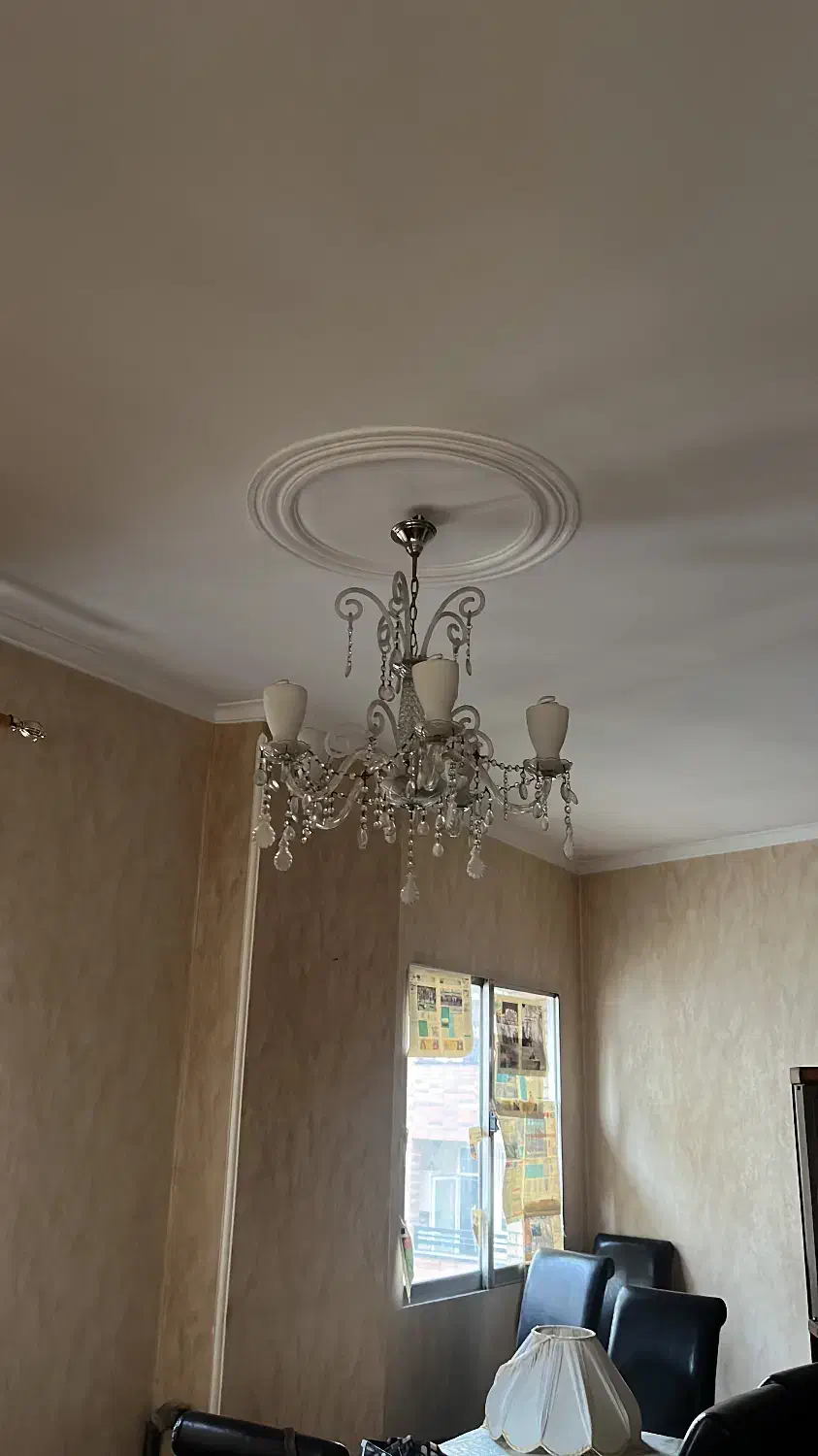 یک جفت لوستر شیشه ای|لوستر و چراغ آویز|تهران, نصرت|دیوار