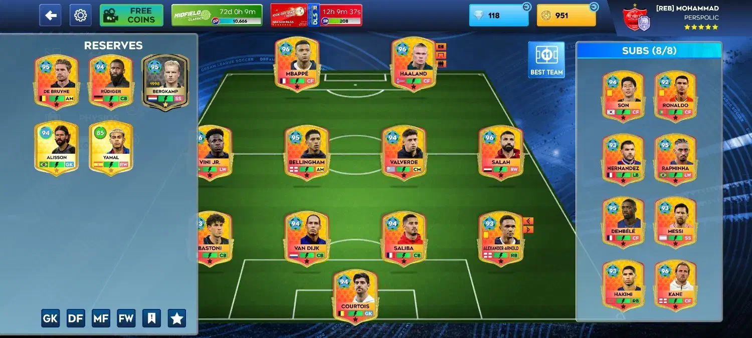 دریم لیگ|کنسول، بازی ویدئویی و آنلاین|تربت جام, علوی|دیوار