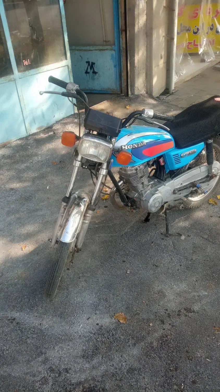 موتورهندا مزایده|موتورسیکلت|نوشین شهر, |دیوار