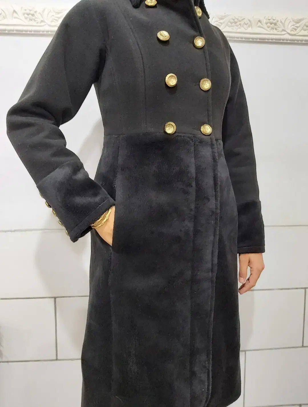 پالتو فوتر مزونی|لباس|فسا, |دیوار