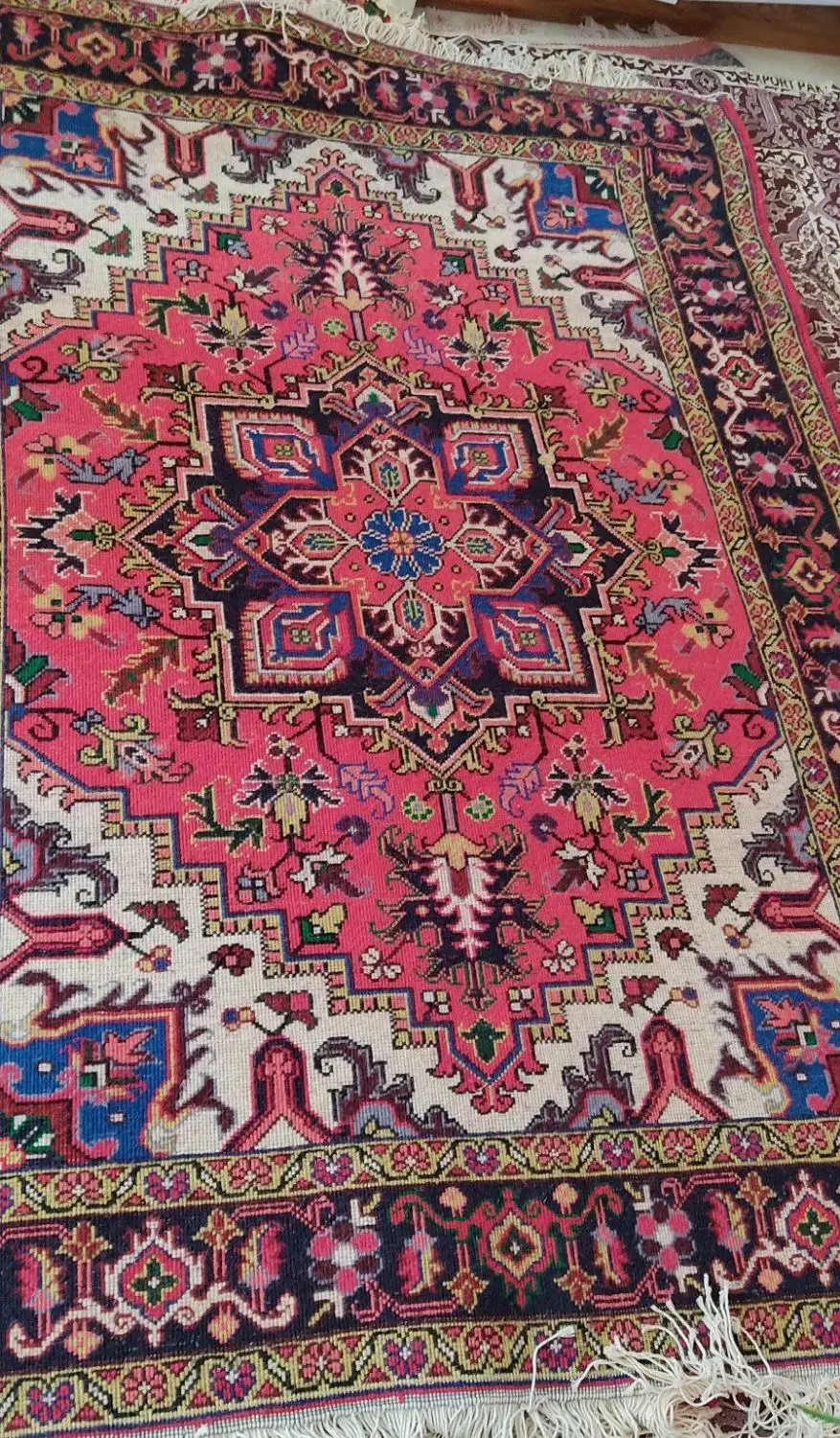 فروش یک جفت فرش خالچه سه متری هریس|فرش|خواجه, |دیوار