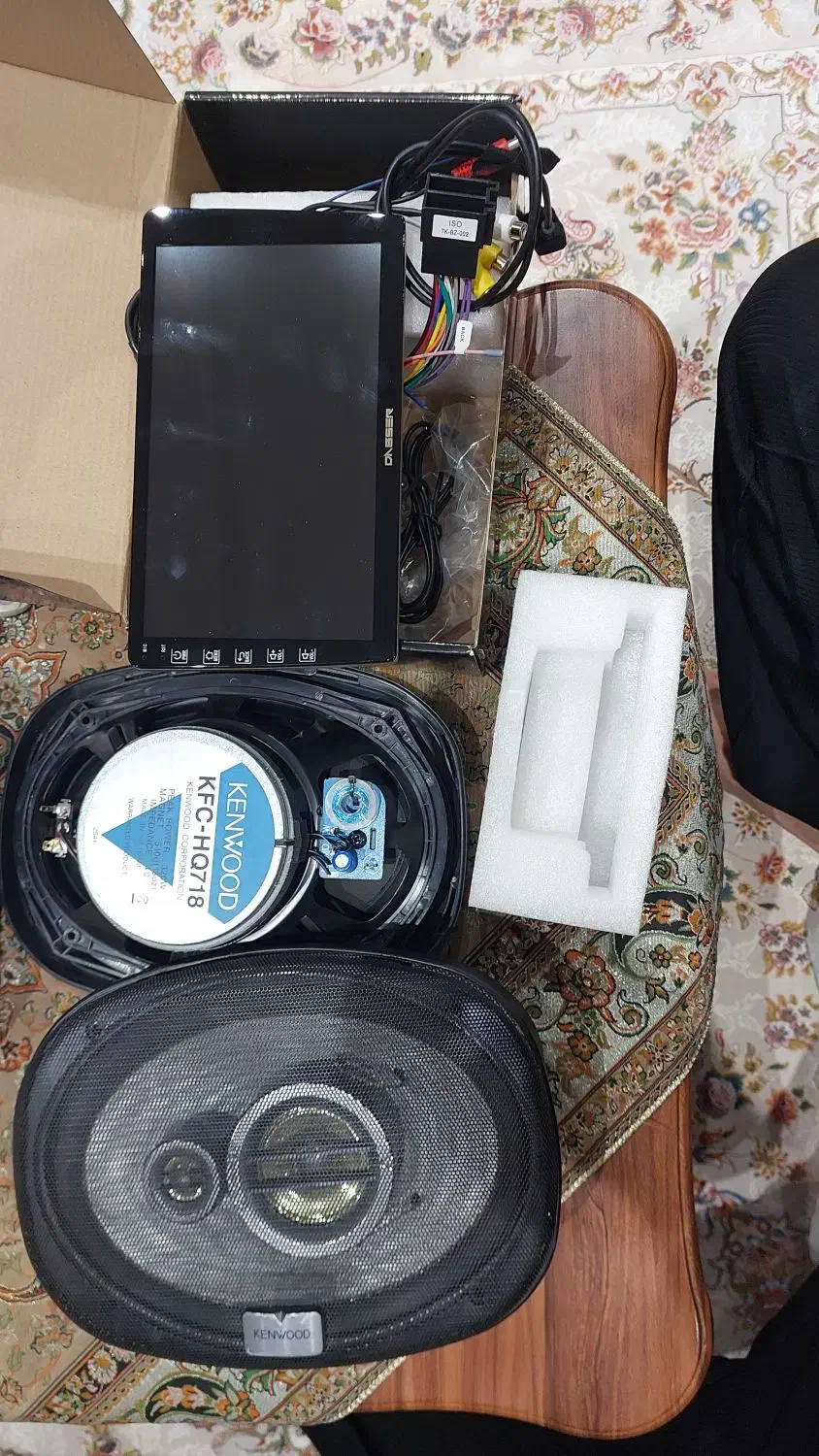 مانیتور دوتا ۷۱۸ نو نو یه دونه دزدگیر ماشین|قطعات یدکی و لوازم جانبی|مشکیندشت, |دیوار