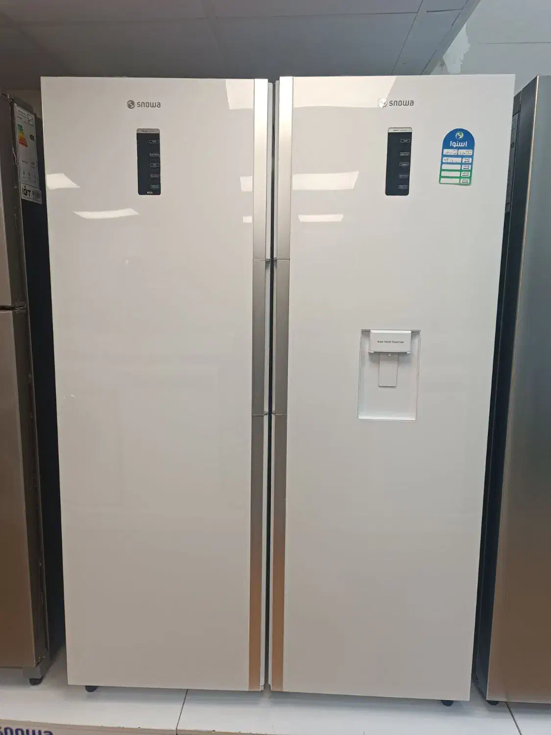 فروش یخچال فریزر دوقلو اسنوا با قیمت شگفت انگیز|یخچال و فریزر|هندیجان, |دیوار