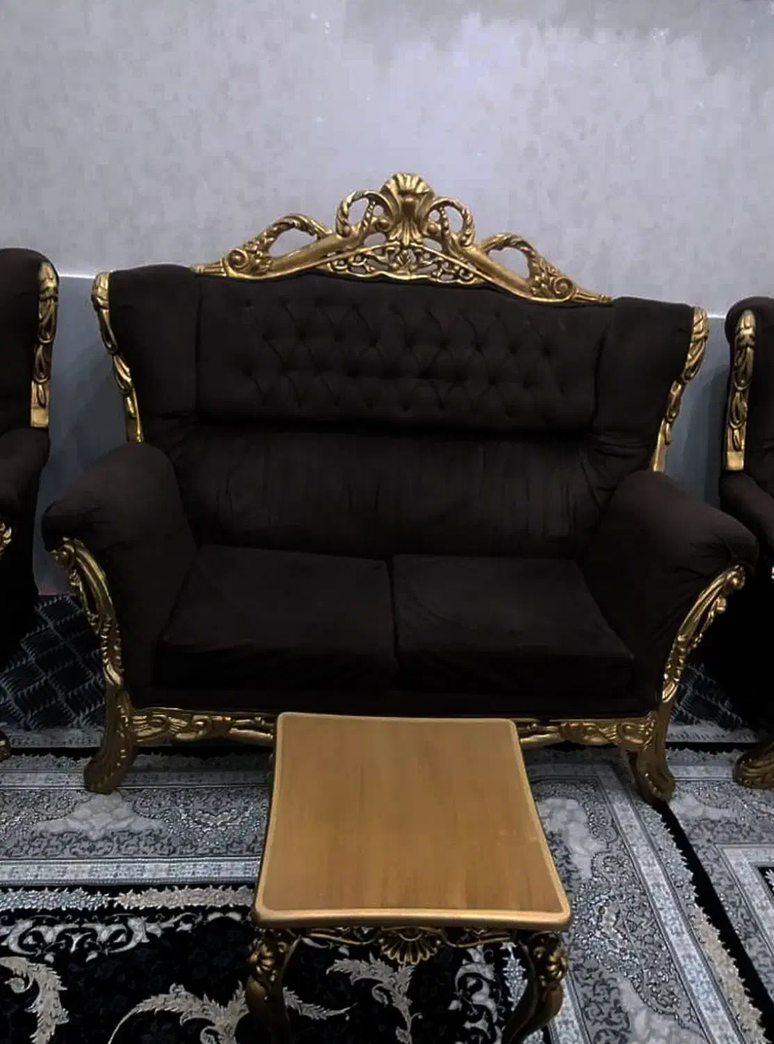 مبل هفت نفره نو نو بدون زدگی|مبلمان خانگی و میز عسلی|خرم‌آباد, |دیوار