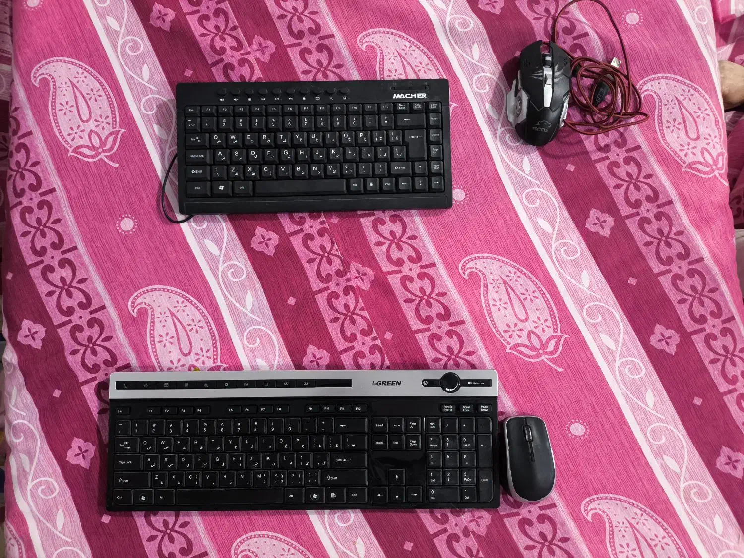 کیبورد و موس در حد نو|قطعات و لوازم جانبی رایانه|تویسرکان, |دیوار