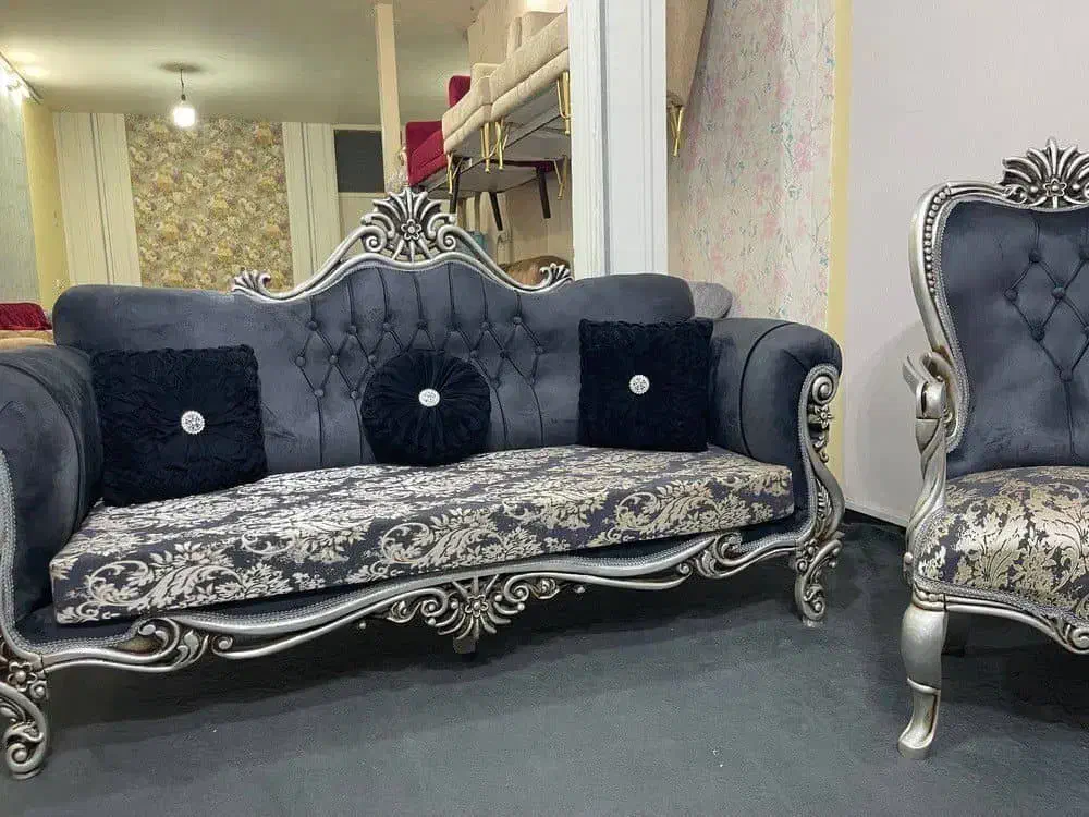 مبل ۷ نفره|مبلمان خانگی و میز عسلی|قم, شاه احمد قاسم|دیوار