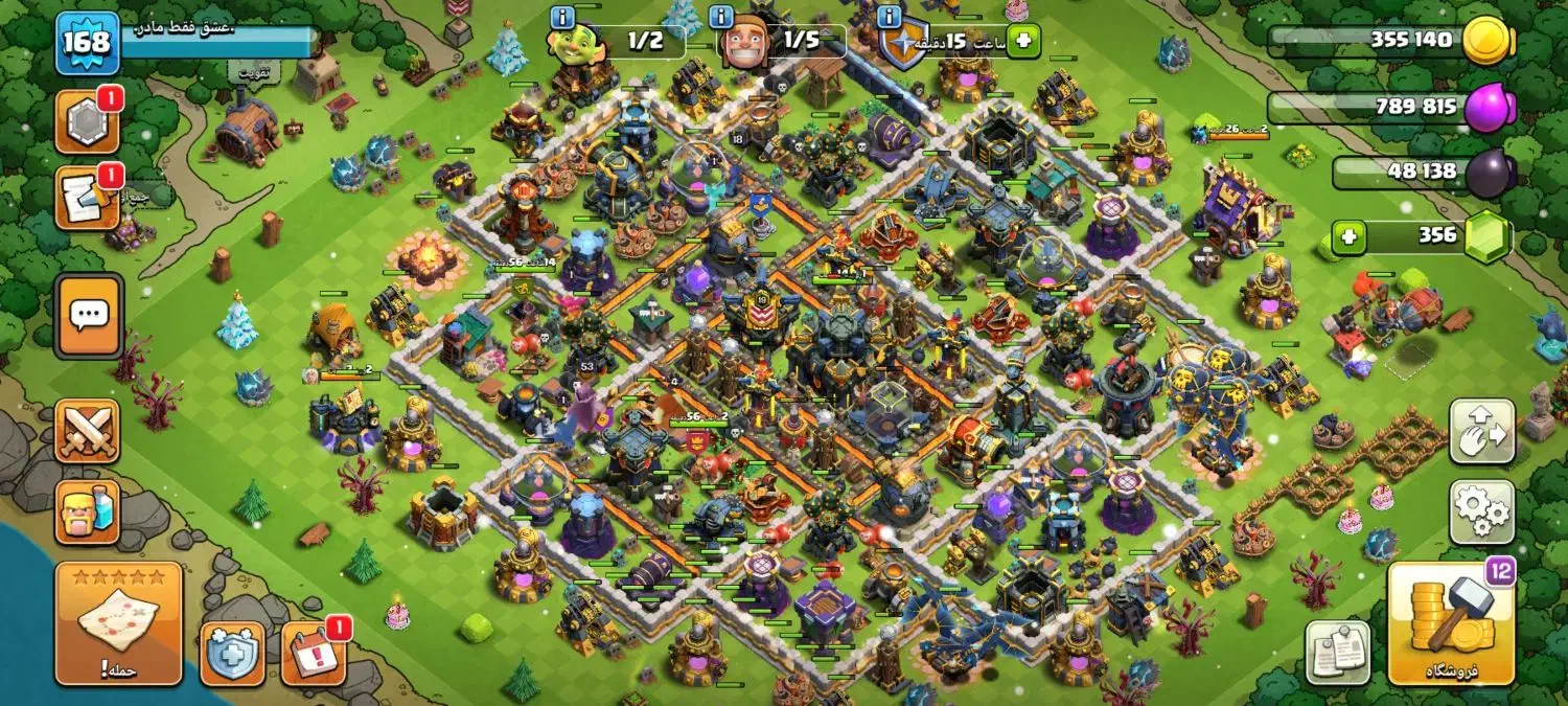 بازی کلش اف کلنز ۳ عدد اکانت  فروش فوری|کنسول، بازی ویدئویی و آنلاین|پاکدشت, پاکدشت (مامازند)|دیوار