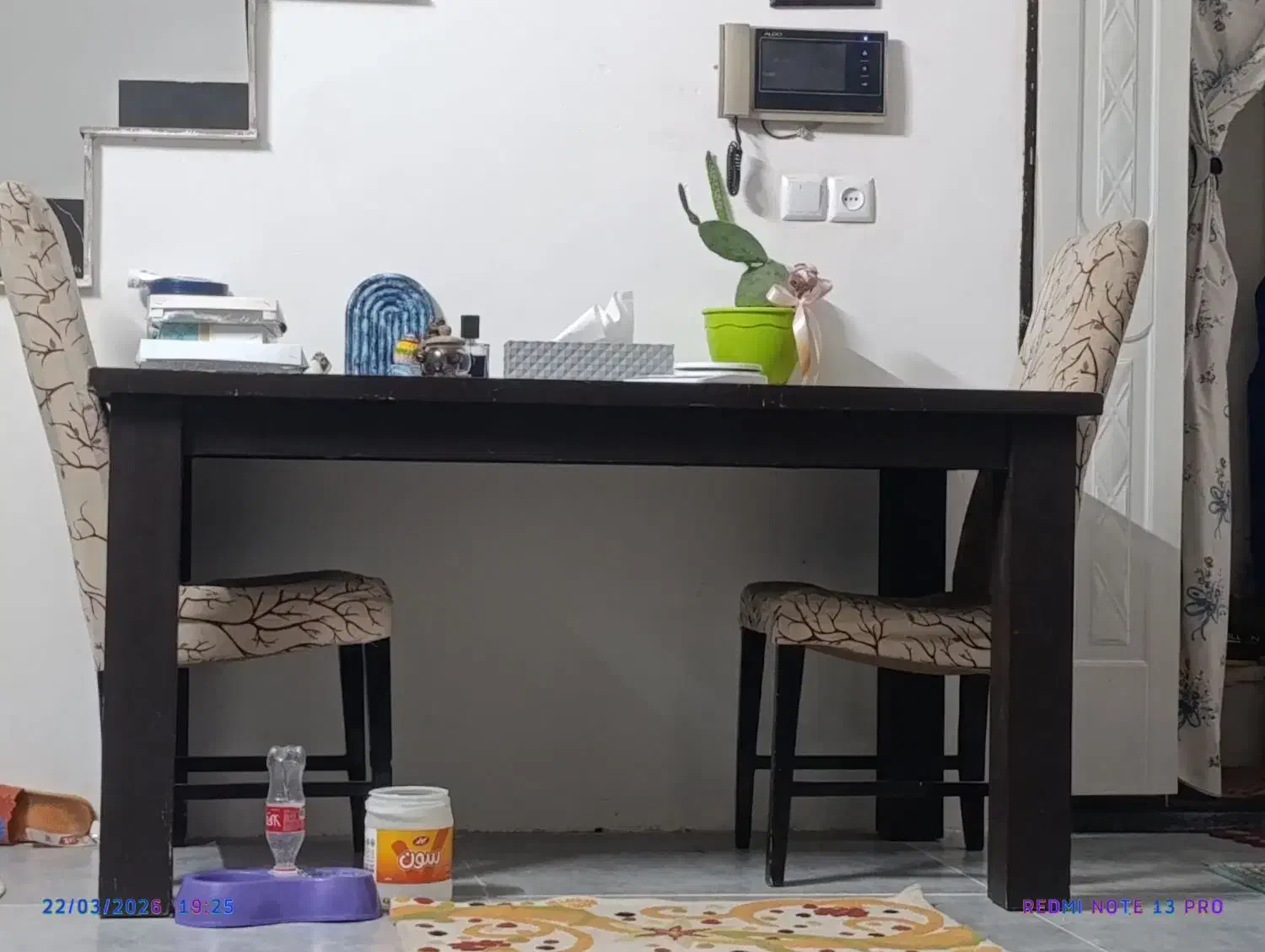 میز نهار خوری جنس محکم چوب راش|میز و صندلی غذاخوری|مشهد, ابوذر|دیوار