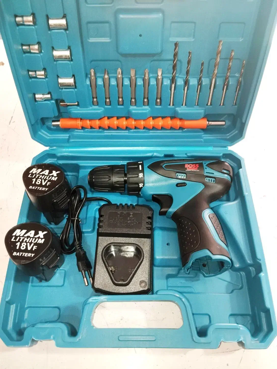 دریل شارژی 2 باطری 18 ولت باس|ابزارآلات|شیراز, نصر|دیوار