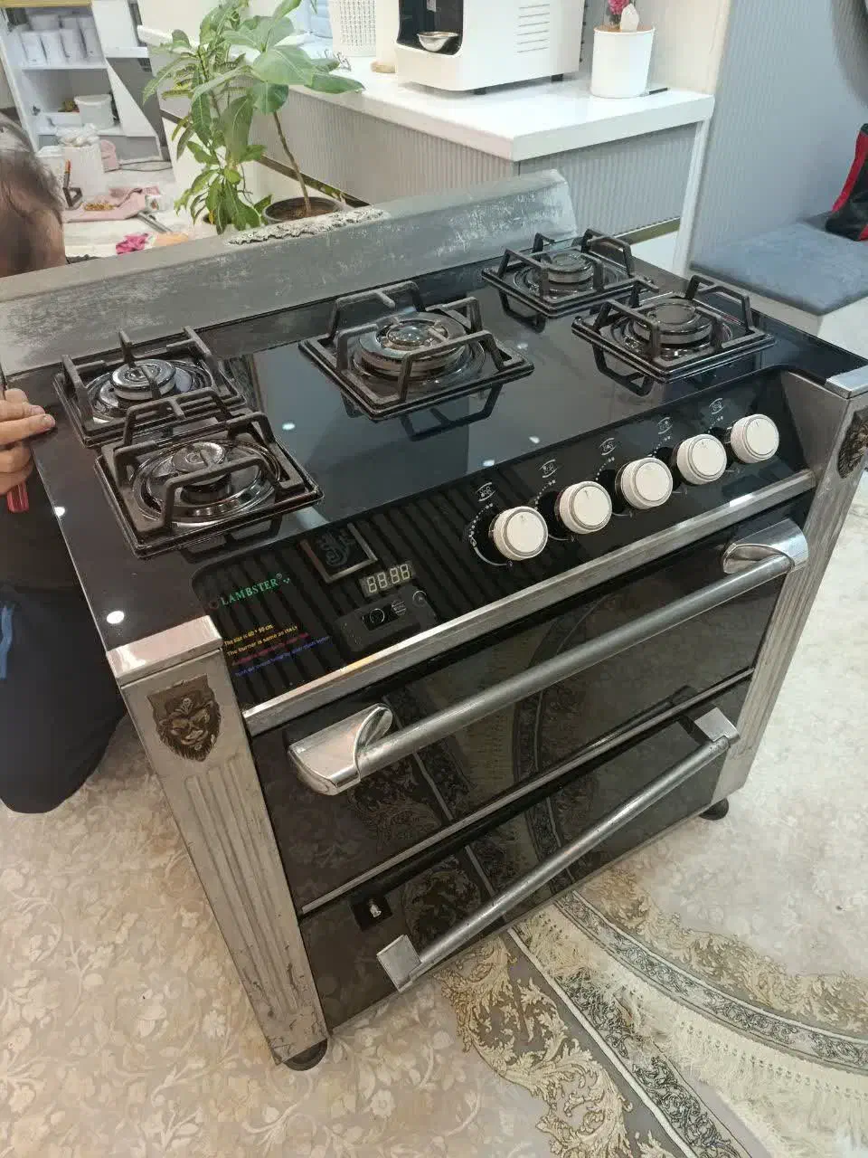 گاز ۵ شعله Lambster|اجاق گاز و لوازم برقی پختوپز|قم, پردیسان|دیوار