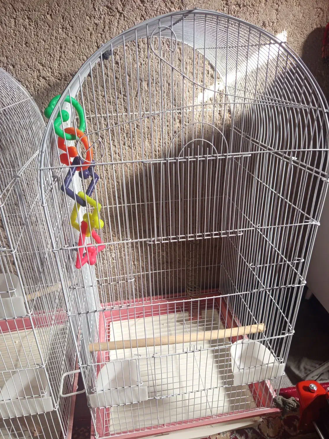 فروش دو عدد قفس طوطی سانان بزرگ|لوازم جانبی حیوانات|اردکان, |دیوار