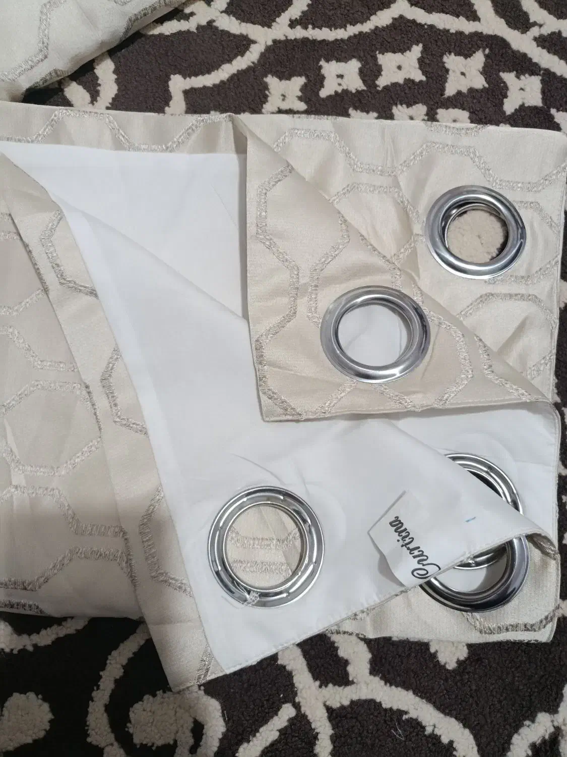 پرده شال|پرده، رانر، رومیزی|آبیک, |دیوار