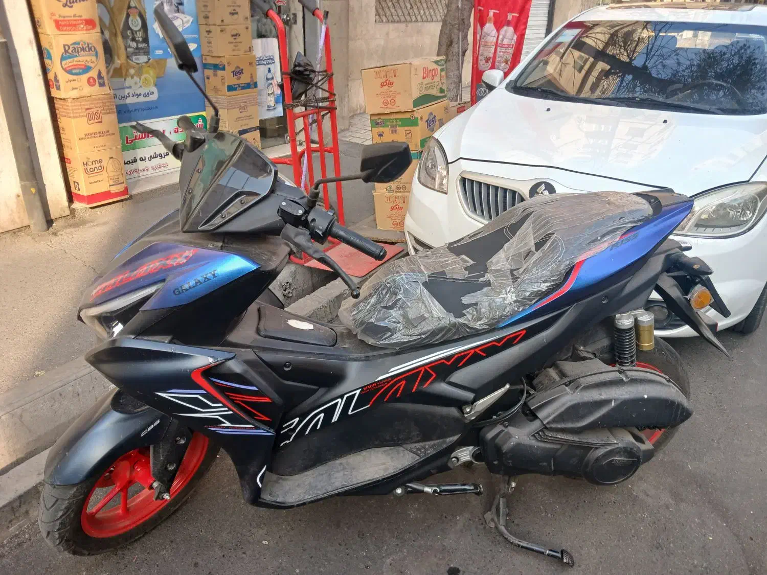 موتور R155(گلکسی)|موتورسیکلت|ری, اقدسیه|دیوار