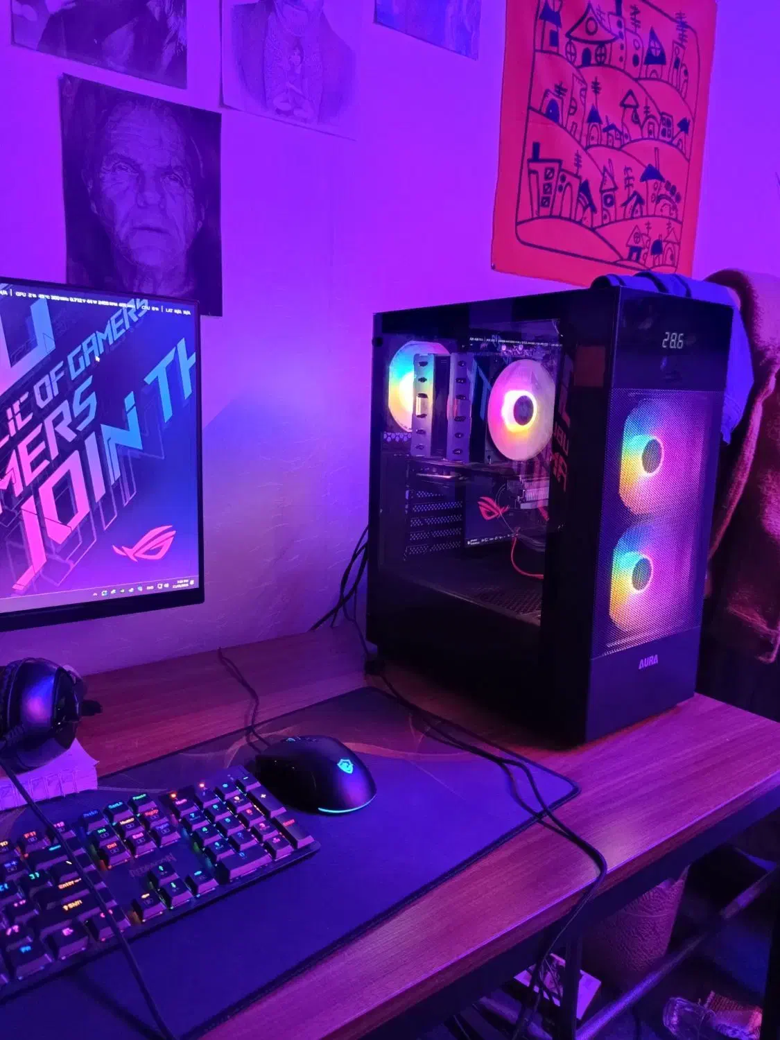 سیستم گیمینگ گیم 2060super i5 13400 گارانتی|رایانه رومیزی|اصفهان, مهدی آباد|دیوار