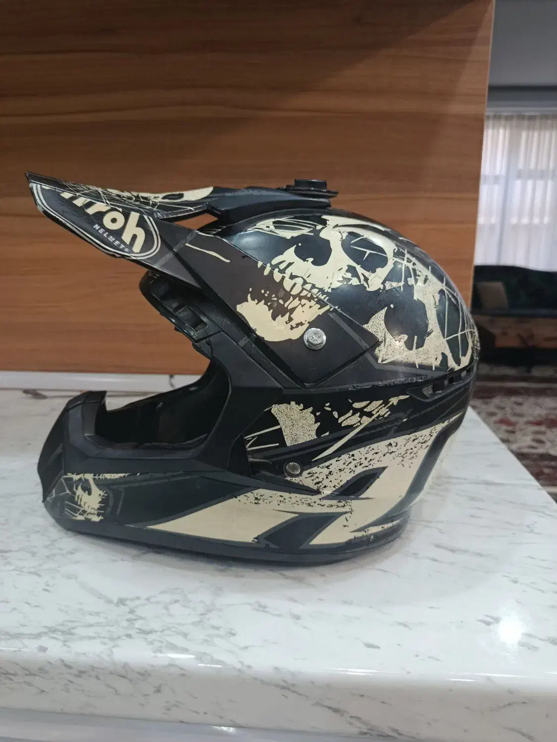 کلاه کاسکت کراسی ایروه|قطعات یدکی و لوازم جانبی|ملکان, |دیوار