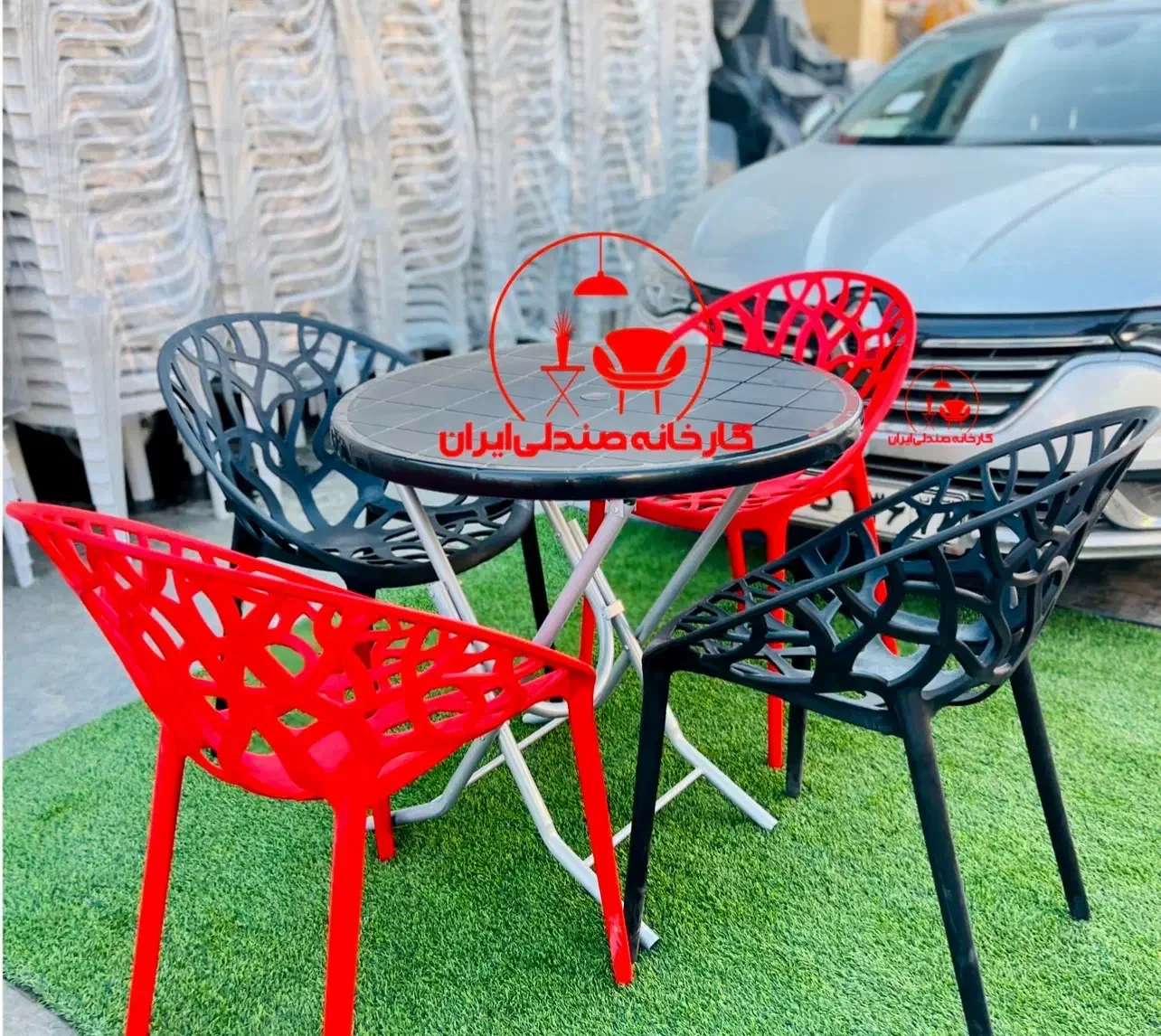 صندلی پلاستیکی باغی مدل غنی|میز و صندلی غذاخوری|کرج, عظیمیه|دیوار