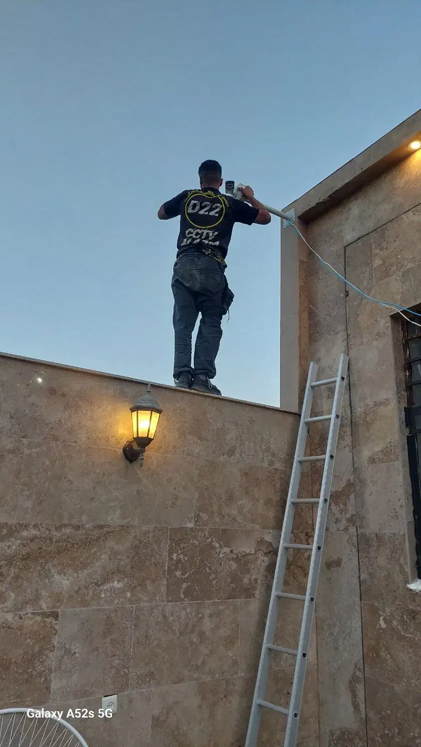 دوربین دزدگیر|دوربین مداربسته|اصفهان, مفتح|دیوار