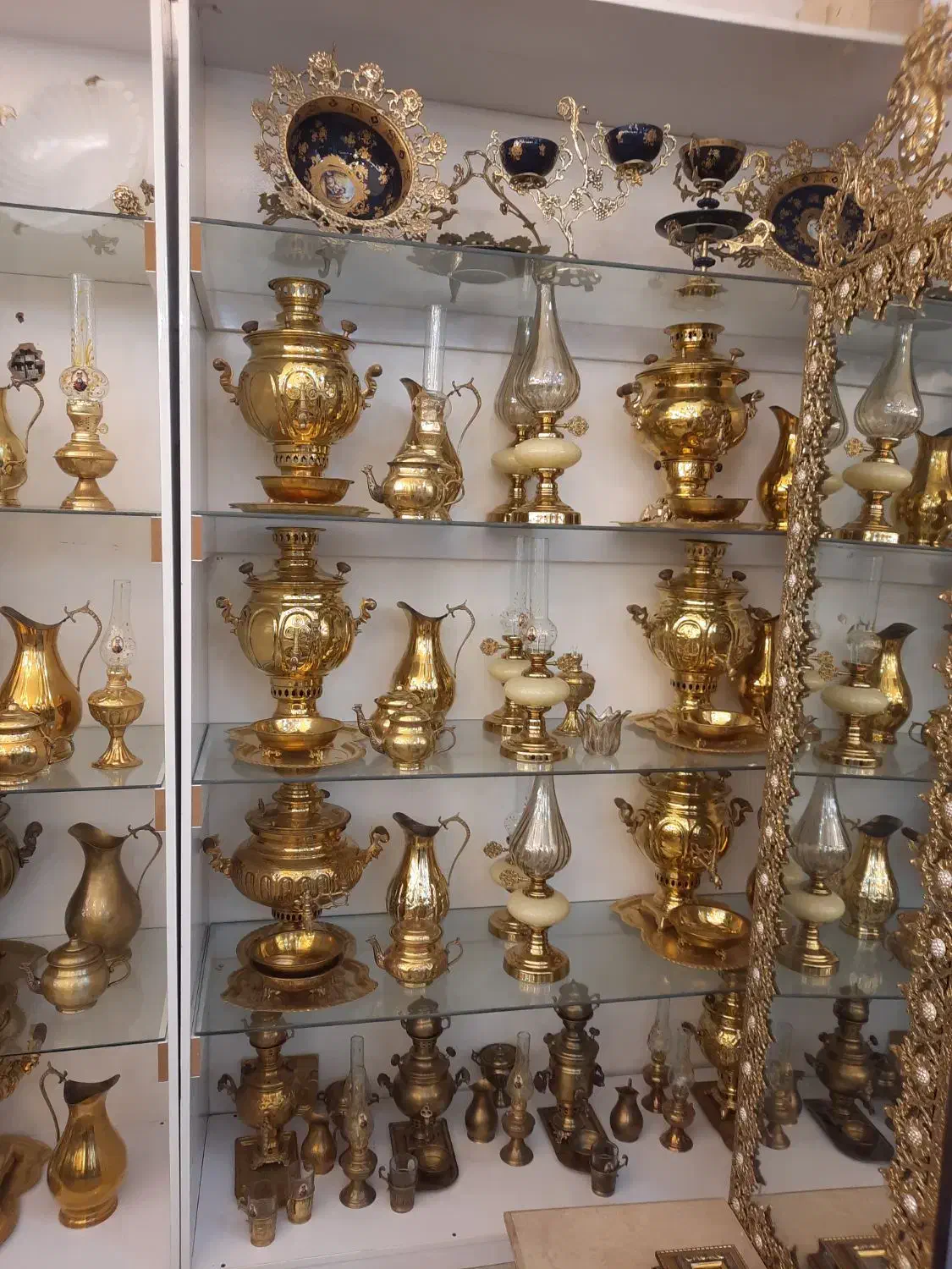 سماور برنجی وبرنزی|سماور، چای‌ساز، قهوه‌ساز|کرمانشاه, |دیوار