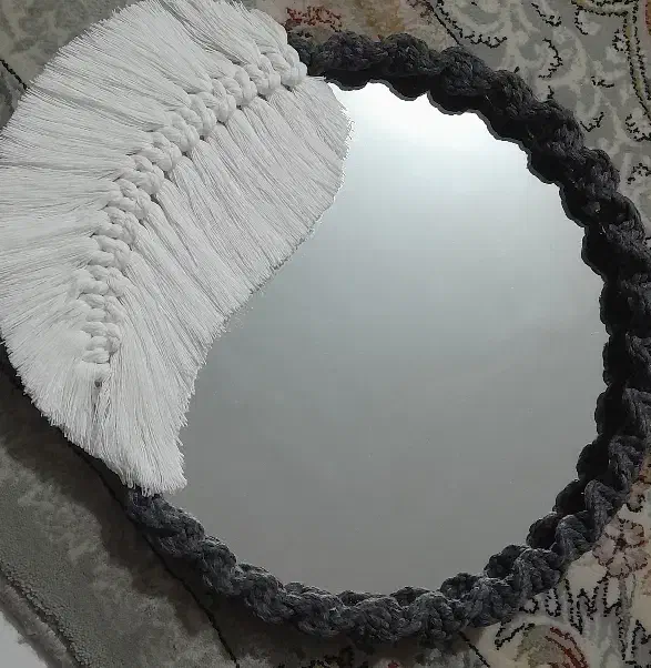 آینه مکرومه|آینه|پاکدشت, پاکدشت (مامازند)|دیوار