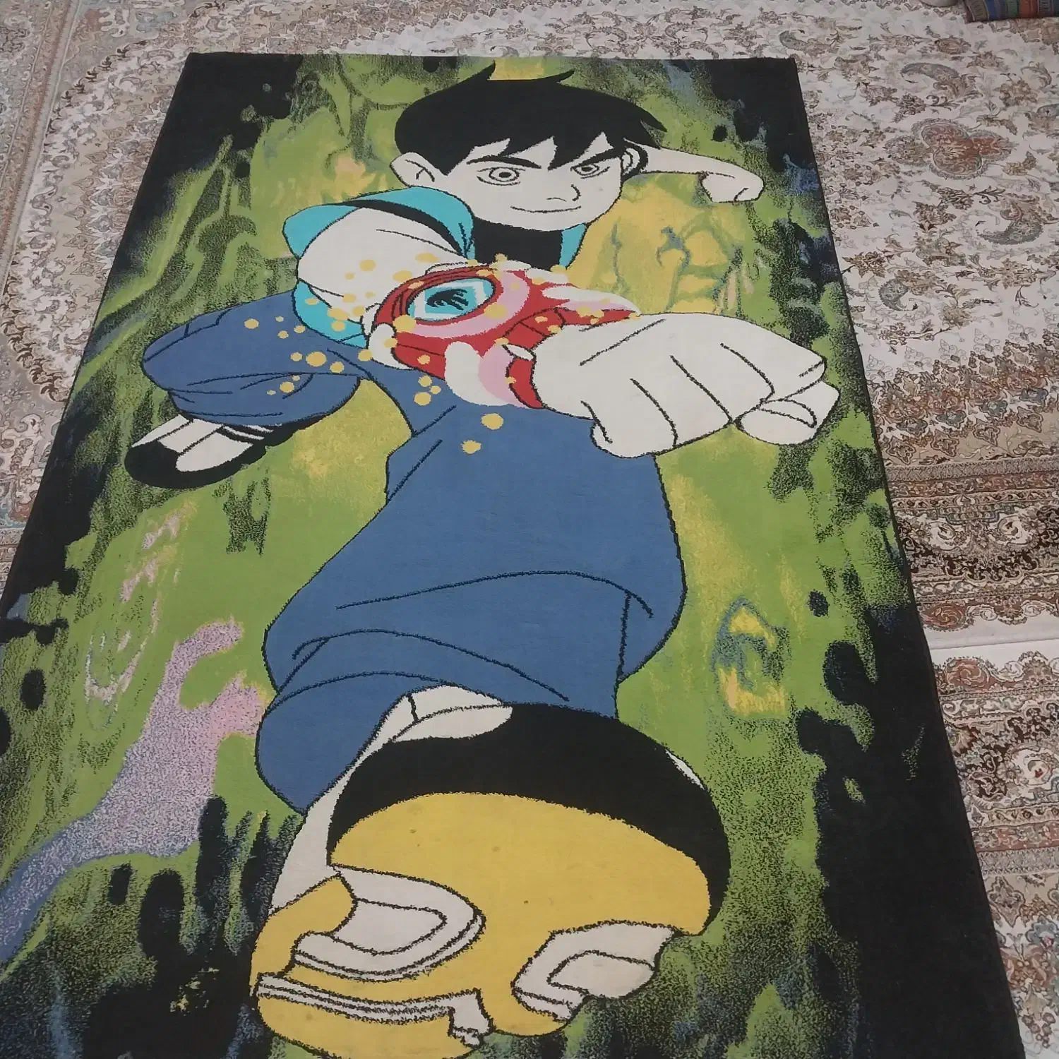 گلیم‌فرش‌کودک|فرش|قدس, شهر‌قدس|دیوار