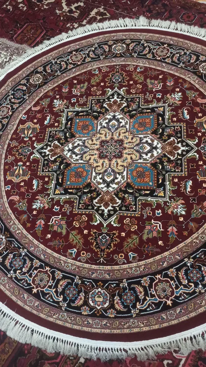 فرش دایره ۲×۲|فرش|تبریز, |دیوار