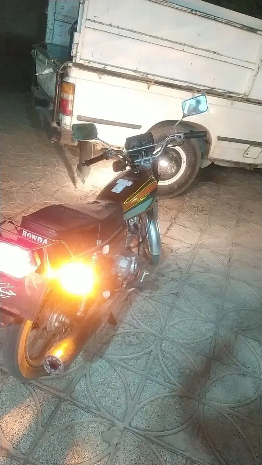 هندا 125مزایده|موتورسیکلت|کرج, ملکآباد|دیوار