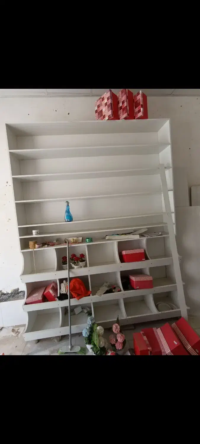 قفسه مغازه ام دی اف|کتابخانه، شلف، قفسه‌های دیواری|زابل, |دیوار