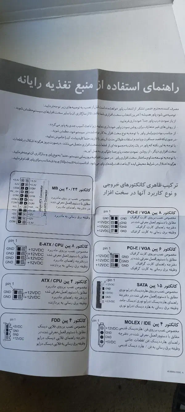 پاور گرین 600w Gold RGB GREN|قطعات و لوازم جانبی رایانه|مرند, |دیوار