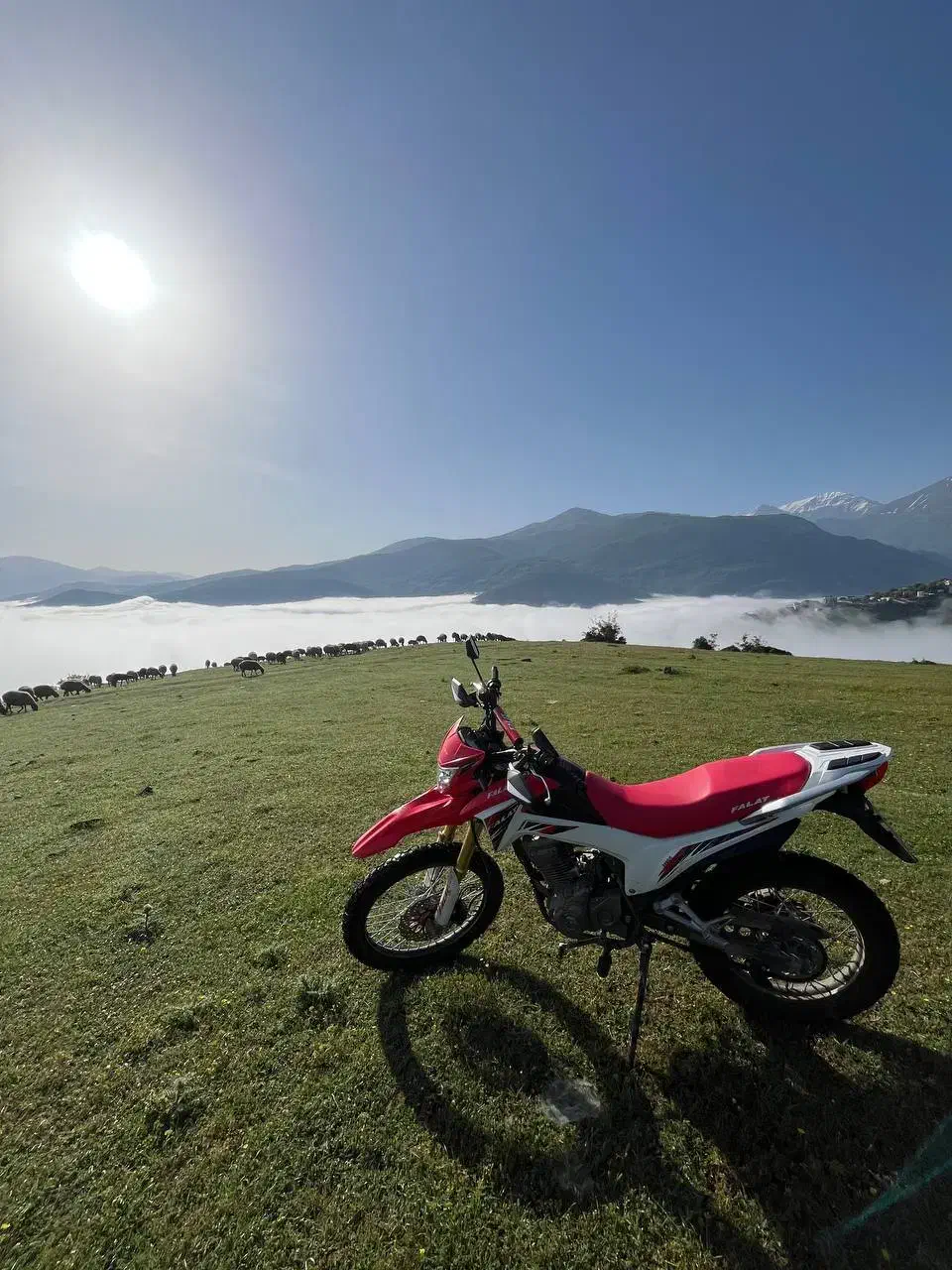 تریل فلات ۲۰۰ مدل CRF|موتورسیکلت|مرزنآباد, |دیوار